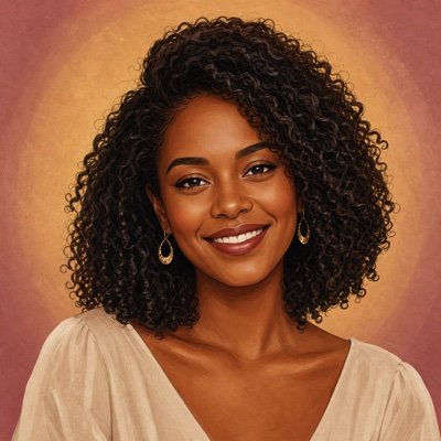 Retrato ilustrado da personagem Camila